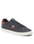 Tommy Hilfiger Сникърси Core Vulc Varsity Monogram FM0FM04350 Тъмносин - Pepit.bg