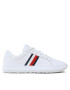 Tommy Hilfiger Сникърси Corporate Cup Leather Cup Stripes FM0FM04550 Бял - Pepit.bg