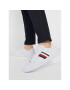 Tommy Hilfiger Сникърси Corporate Cup Leather Stripes FM0FM04275 Бял - Pepit.bg