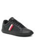 Tommy Hilfiger Сникърси Corporate Leather Cup Stripes FM0FM04732 Черен - Pepit.bg