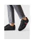 Tommy Hilfiger Сникърси Corporate Mix Leather Cupsole FM0FM04015 Черен - Pepit.bg