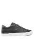 Tommy Hilfiger Сникърси Corporate Vulc Leather FM0FM03997 Черен - Pepit.bg