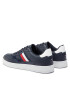 Tommy Hilfiger Сникърси Court Cupsole Retro Lth Stripes FM0FM04828 Син - Pepit.bg