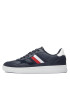 Tommy Hilfiger Сникърси Court Cupsole Retro Lth Stripes FM0FM04828 Син - Pepit.bg