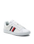 Tommy Hilfiger Сникърси Cupsole Court Stripes Knit Mix FM0FM03606 Бял - Pepit.bg