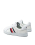 Tommy Hilfiger Сникърси Cupsole Court Stripes Knit Mix FM0FM03606 Бял - Pepit.bg