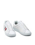 Tommy Hilfiger Сникърси Cupsole Court Stripes Knit Mix FM0FM03606 Бял - Pepit.bg