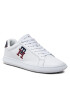 Tommy Hilfiger Сникърси Cupsole Leather Monogram FM0FM04276 Бял - Pepit.bg