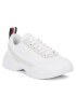 Tommy Hilfiger Сникърси Elevated Global Stripes Runner FW0FW07607 Бял - Pepit.bg