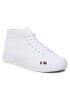 Tommy Hilfiger Сникърси Elevated Vulc Leather Mid FM0FM04419 Бял - Pepit.bg