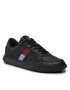 Tommy Hilfiger Сникърси Essential Leather Cupsole Evo FM0FM03904 Черен - Pepit.bg