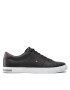 Tommy Hilfiger Сникърси Essential Leather Detail Vulc FM0FM04047 Черен - Pepit.bg