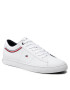 Tommy Hilfiger Сникърси Essential Leather Sneaker Detail FM0FM03887 Бял - Pepit.bg