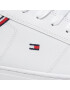 Tommy Hilfiger Сникърси Essential Leather Sneaker Detail FM0FM03887 Бял - Pepit.bg