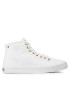 Tommy Hilfiger Сникърси Essential Midcut Sneaker FW0FW06176 Бял - Pepit.bg