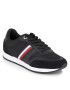 Tommy Hilfiger Сникърси Essential Stripes Runner FW0FW07450 Черен - Pepit.bg
