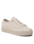 Tommy Hilfiger Сникърси Essential Th Leather Sneaker FW0FW06556 Бежов - Pepit.bg