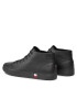 Tommy Hilfiger Сникърси Hi Vulc Leather Detail FM0FM05045 Черен - Pepit.bg