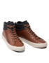 Tommy Hilfiger Сникърси High Premium Leather Felt Vulc FM0FM03269 Кафяв - Pepit.bg