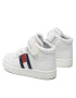 Tommy Hilfiger Сникърси High Top Lace-Up/Velcro Sneaker T3A9-32330-1438 M Бял - Pepit.bg