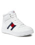 Tommy Hilfiger Сникърси HighTop Lace-Up Sneaker T3A9-32345-1351 S Бял - Pepit.bg