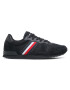 Tommy Hilfiger Сникърси Iconic Material Mix Runner FM0FM03470 Черен - Pepit.bg