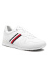 Tommy Hilfiger Сникърси Iconic Runner Leather FM0FM04281 Бял - Pepit.bg