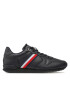 Tommy Hilfiger Сникърси Iconic Runner Leather FM0FM04281 Черен - Pepit.bg