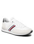 Tommy Hilfiger Сникърси Iconic Sock Runner Mix FM0FM04137 Бял - Pepit.bg