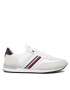 Tommy Hilfiger Сникърси Iconic Sock Runner Mix FM0FM04137 Бял - Pepit.bg