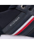 Tommy Hilfiger Сникърси Iconic Sock Runner Mix FM0FM04137 Тъмносин - Pepit.bg