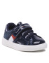 Tommy Hilfiger Сникърси Low Cut Lace-Up /Velcro Sneaker T1A9-32298-1160 M Тъмносин - Pepit.bg