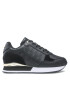 Tommy Hilfiger Сникърси Metallic Monogram Emboss Sneaker FW0FW06784 Черен - Pepit.bg