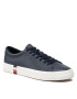 Tommy Hilfiger Сникърси Modern Vulc Corporate Leather FM0FM04036 Тъмносин - Pepit.bg