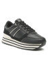 Tommy Hilfiger Сникърси Platform Stripes Trainer FW0FW06745 Черен - Pepit.bg