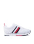 Tommy Hilfiger Сникърси Retro Knit Stripes Runner FM0FM03610 Бял - Pepit.bg