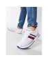 Tommy Hilfiger Сникърси Retro Knit Stripes Runner FM0FM03610 Бял - Pepit.bg