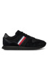 Tommy Hilfiger Сникърси Runner Evo Mix Ess FM0FM04886 Черен - Pepit.bg