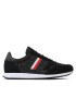 Tommy Hilfiger Сникърси Runner Lo Vintage Mix FM0FM03431 Черен - Pepit.bg