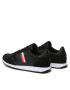 Tommy Hilfiger Сникърси Runner Lo Vintage Mix FM0FM03431 Черен - Pepit.bg