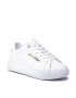 Tommy Hilfiger Сникърси Signature Leather Sneaker FW0FW05806 Бял - Pepit.bg