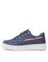 Tommy Hilfiger Сникърси Stripes Low Cut Lace-Up Sneaker T3X9-32848-1355 S Тъмносин - Pepit.bg