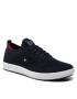 Tommy Hilfiger Сникърси Sustainable Knit Sock Cupsole FM0FM04007 Тъмносин - Pepit.bg