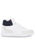 Tommy Hilfiger Сникърси Th Basket Core Midcut Lth FM0FM04795 Бял - Pepit.bg