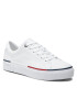 Tommy Hilfiger Сникърси Th Branded Foxing Rwb Sneaker FW0FW06144 Бял - Pepit.bg