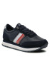 Tommy Hilfiger Сникърси Th Corporate Te Sequins Runner FW0FW06077 Тъмносин - Pepit.bg