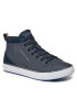 Tommy Hilfiger Сникърси Th Hi Vulc Cleat Lth Mix FM0FM04883 Тъмносин - Pepit.bg