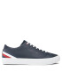 Tommy Hilfiger Сникърси Th Hi Vulc Core Low Lth Stripes FM0FM04778 Син - Pepit.bg