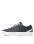 Tommy Hilfiger Сникърси Th Hi Vulc Core Low Lth Stripes FM0FM04778 Син - Pepit.bg