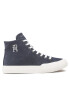 Tommy Hilfiger Сникърси Th Hi Vulc Premium FM0FM04542 Тъмносин - Pepit.bg